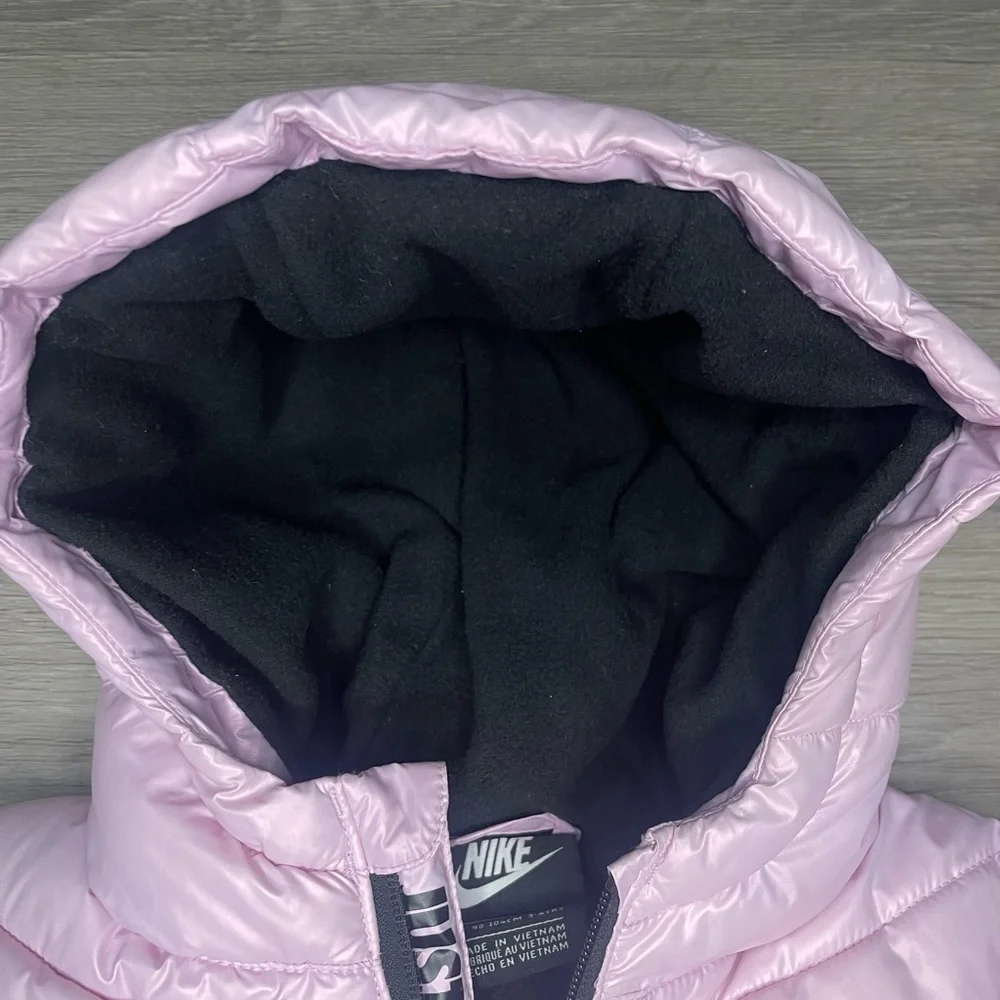 4t Nike Light Pink Hooded Jacket - Picture 4 of 5